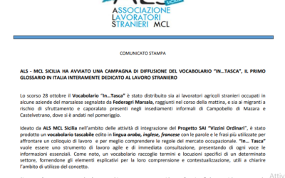 VOCABOLARIO IN TASCA