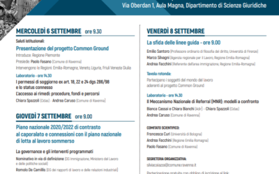 STRATEGIE MULTILIVELLODI CONTRASTO ALLOSFRUTTAMENTO LAVORATIVOE AL LAVORO SOMMERSO