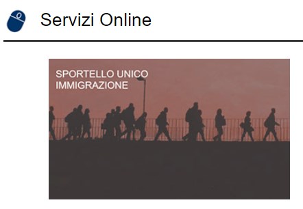 Sportello Unico Immigrazione, documenti e osservazioni tramite il Portale Servizi