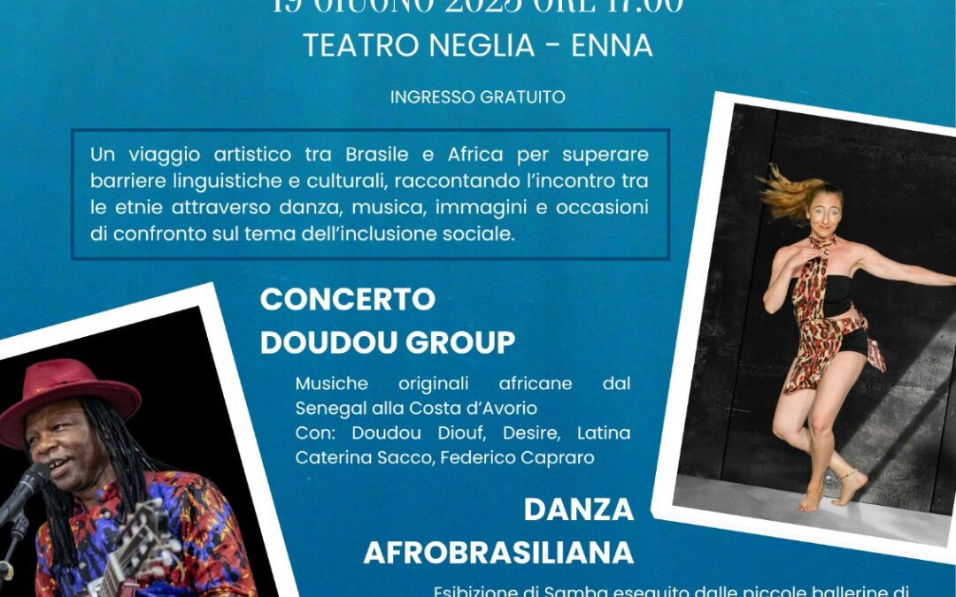 “Ponti sull’Oceano”: a Enna un viaggio artistico tra Brasile e Africa per celebrare accoglienza, inclusione e cultura